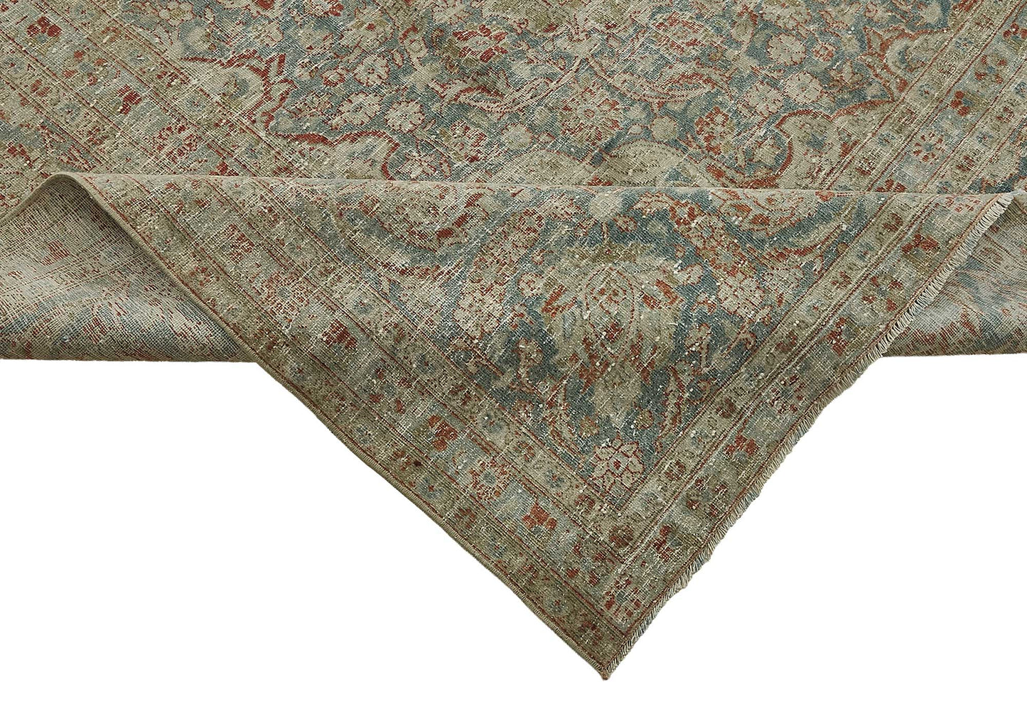 10x13 Antique Persian Kerman Rug - 50102