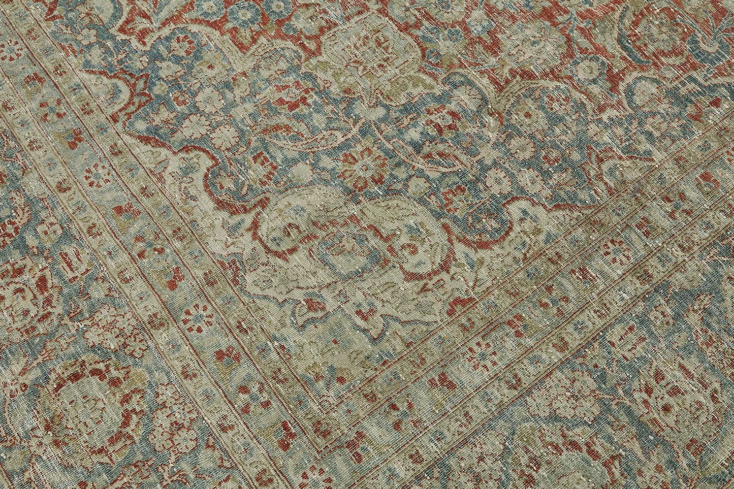 10x13 Antique Persian Kerman Rug - 50102