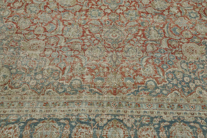 10x13 Antique Persian Kerman Rug - 50102