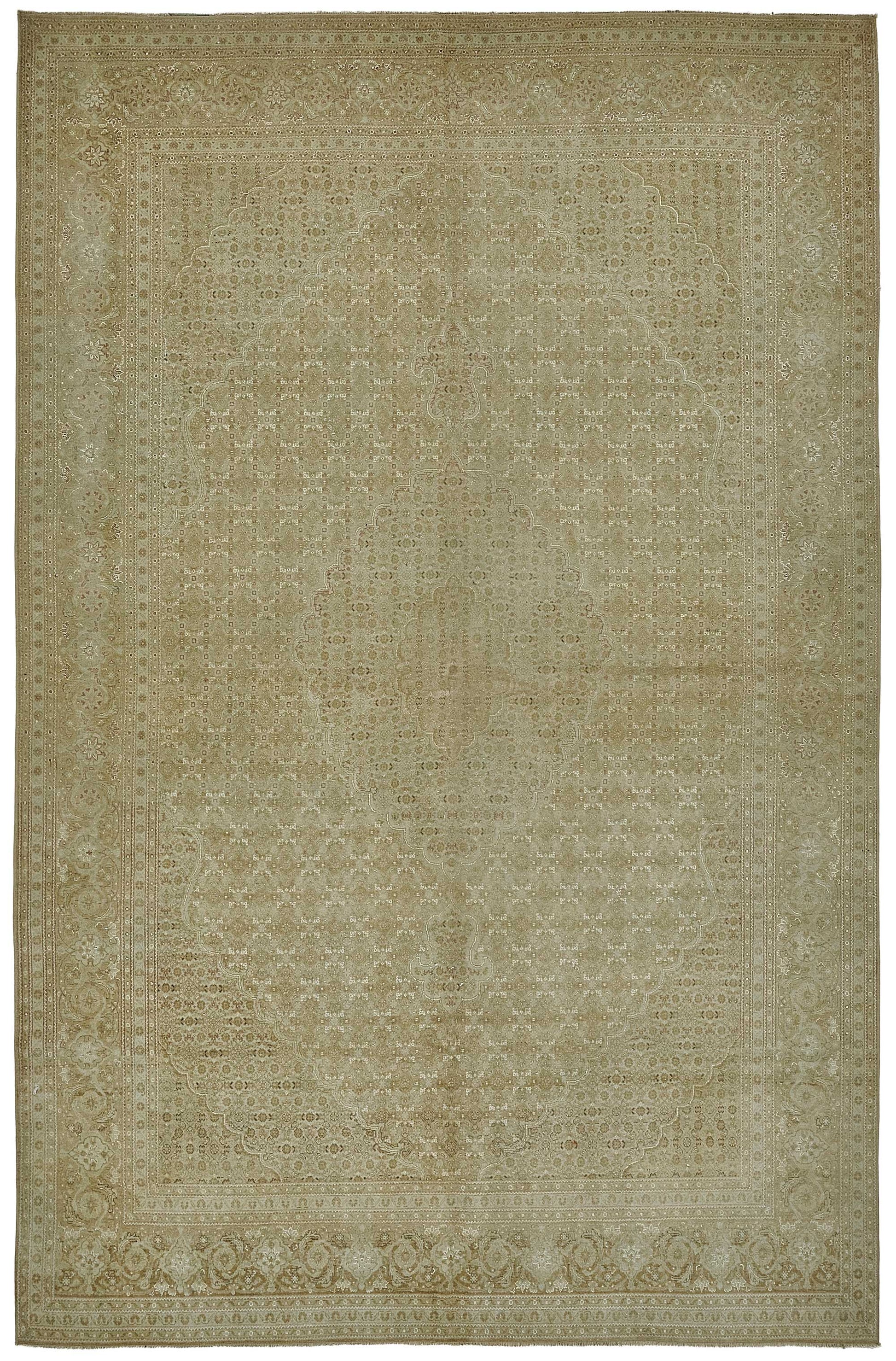 7x10 Antique Persian Mahal Rug - 50106