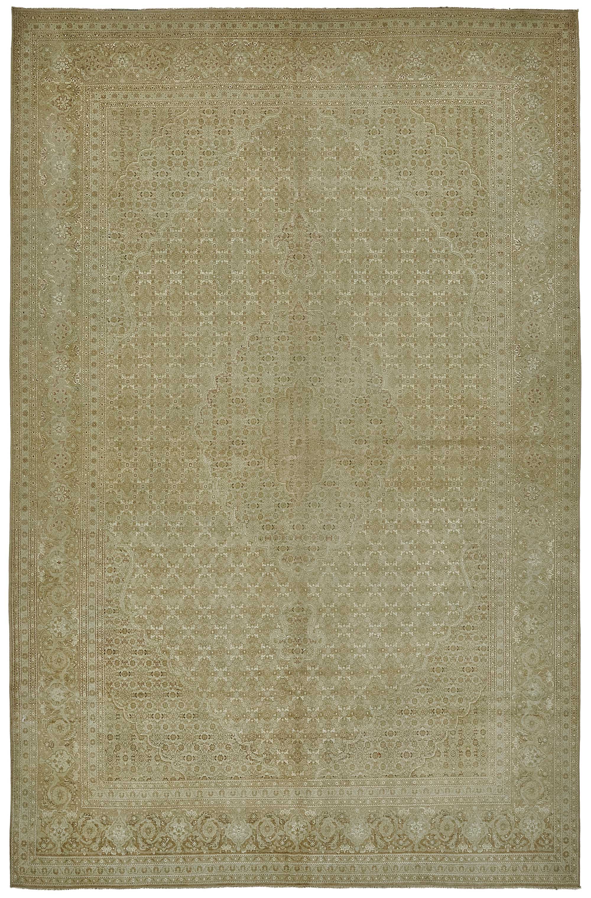 7x10 Antique Persian Mahal Rug - 50106