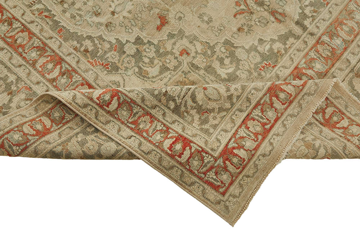 7x11 Antique Persian Kerman Rug - 50108