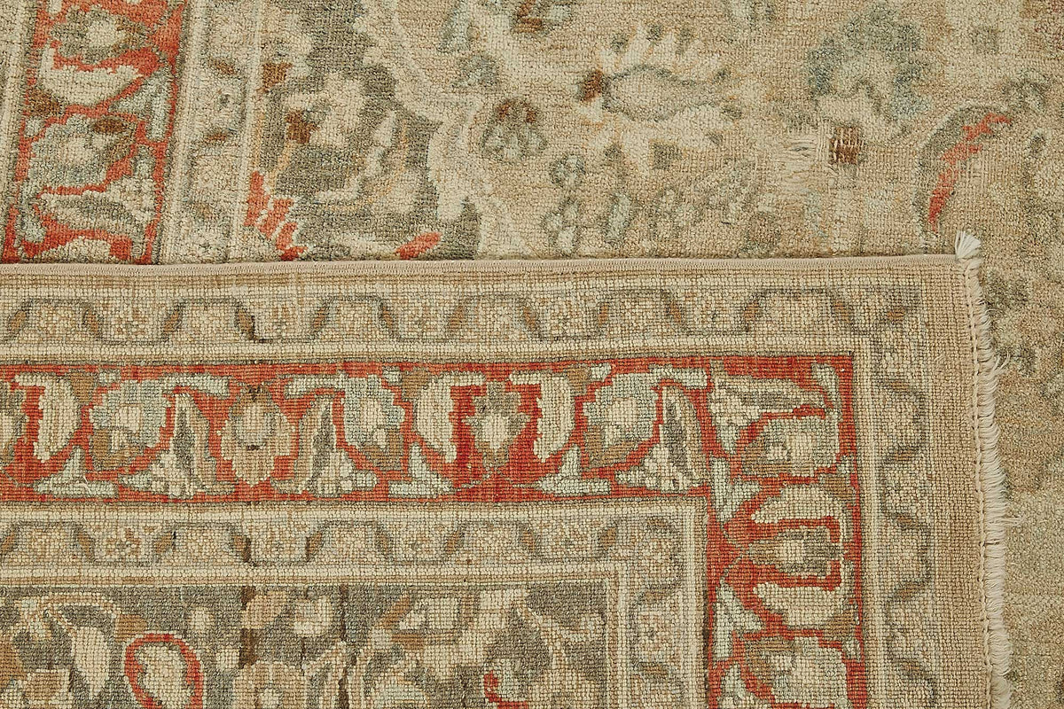 7x11 Antique Persian Kerman Rug - 50108