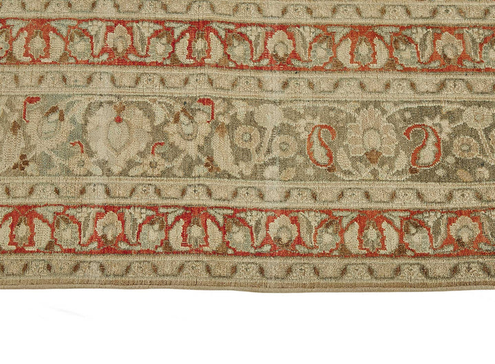 7x11 Antique Persian Kerman Rug - 50108