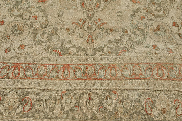 7x11 Antique Persian Kerman Rug - 50108