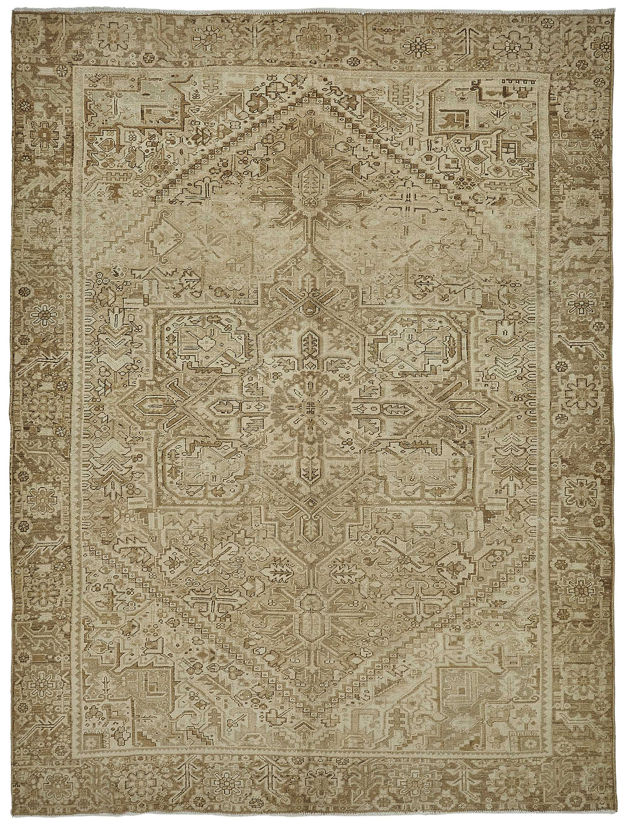 8x11 Antique Persian Heriz Rug - 50109