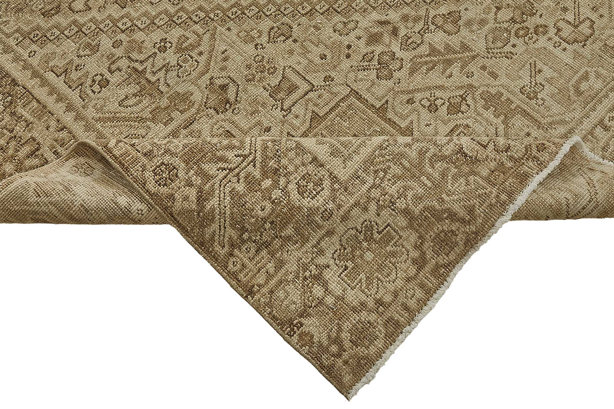 8x11 Antique Persian Heriz Rug - 50109