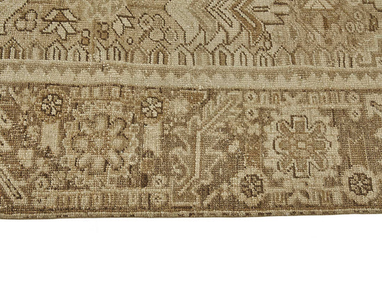 8x11 Antique Persian Heriz Rug - 50109