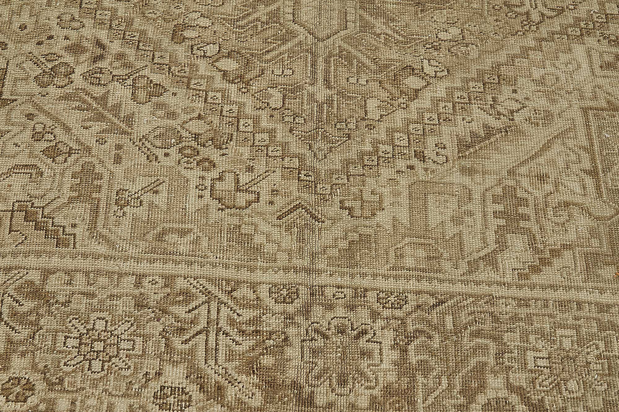 8x11 Antique Persian Heriz Rug - 50109