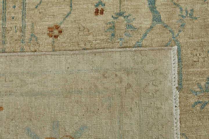 9x12 Beige Antique Persian Tabriz Rug - 50111