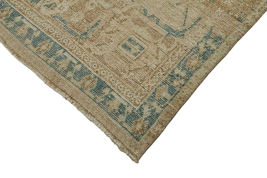 10x13 Beige Antique Persian Joshaghan Rug - 50115