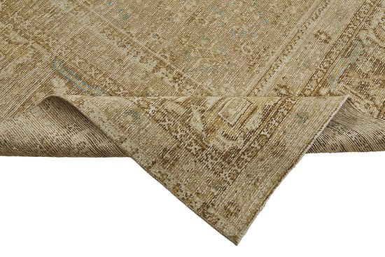 10x13 Beige Antique Persian Joshaghan Rug - 50115