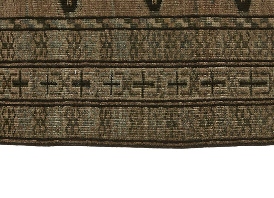 3x4 Beige Antique Ensari Turkmen Rug - 50122
