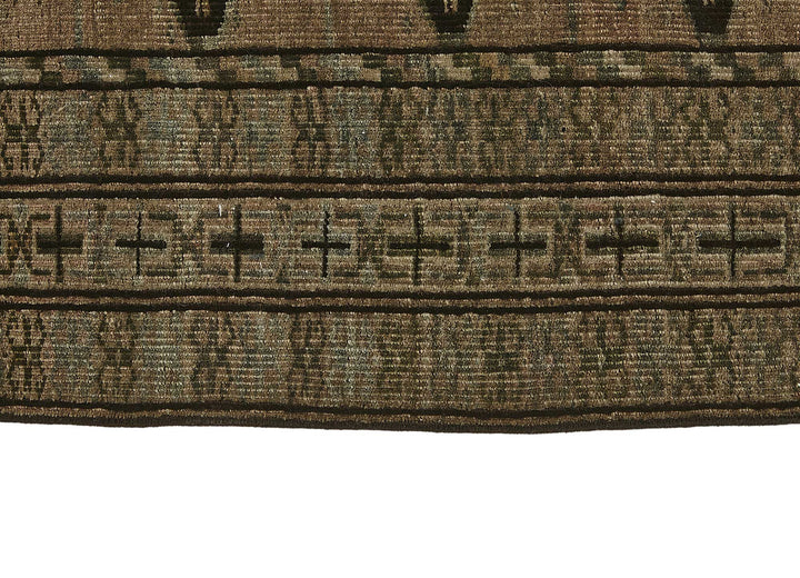 3x4 Beige Antique Ensari Turkmen Rug - 50122
