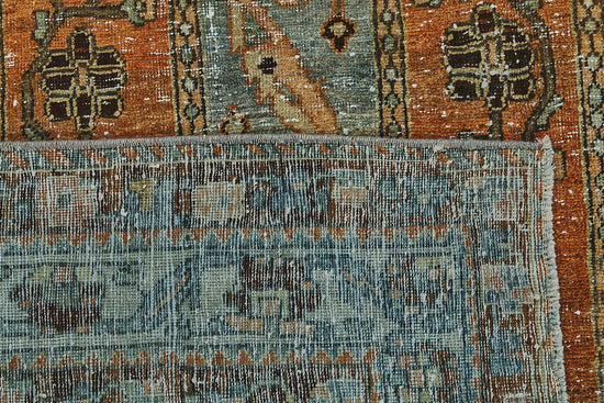 5x7 Beige Antique Persian Bakthiari Rug - 50123