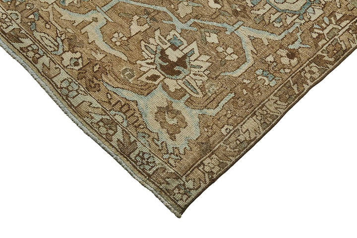 10x16 Beige Antique Persian Bakhtiari Rug - 50125