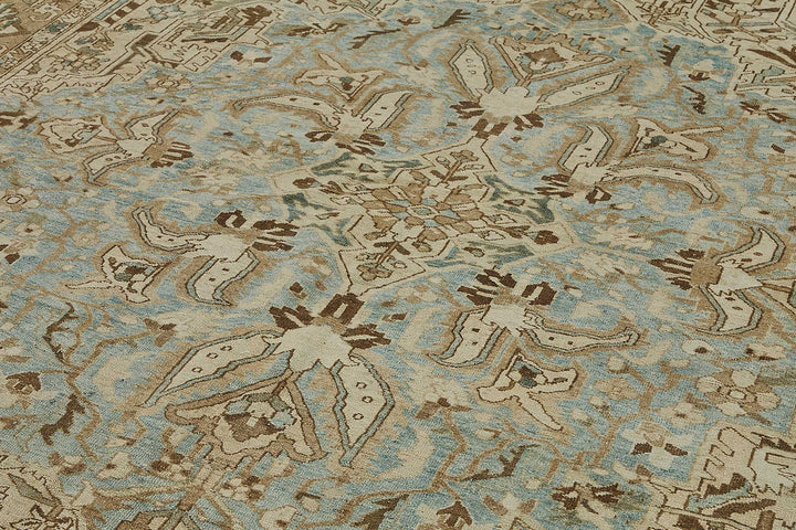 10x16 Beige Antique Persian Bakhtiari Rug - 50125