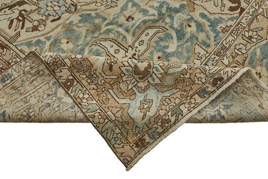 10x16 Beige Antique Persian Bakhtiari Rug - 50125