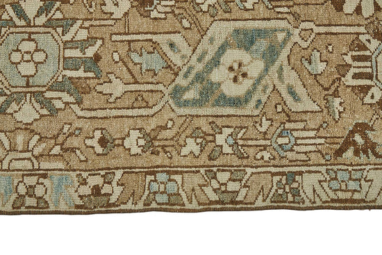 10x16 Beige Antique Persian Bakhtiari Rug - 50125
