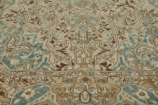 10x16 Beige Antique Persian Bakhtiari Rug - 50125