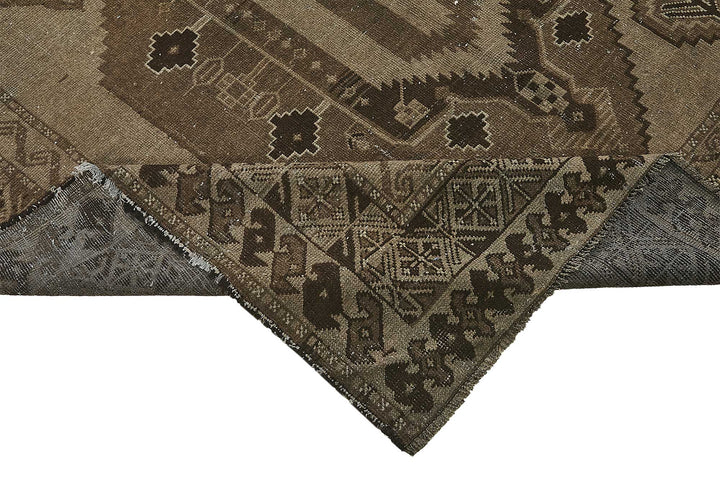 5x13 Beige Antique Ensari Turkmen Rug - 50133