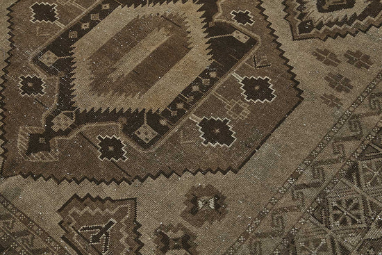 5x13 Beige Antique Ensari Turkmen Rug - 50133