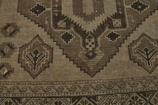 5x13 Beige Antique Ensari Turkmen Rug - 50133