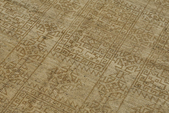 6x8 Beige Antique Afghan Kunduz Rug - 50138