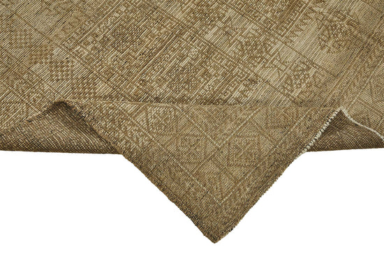 6x8 Beige Antique Afghan Kunduz Rug - 50138