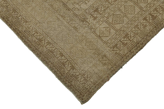 6x9 Beige Antique Afghan Kunduz Rug - 50139