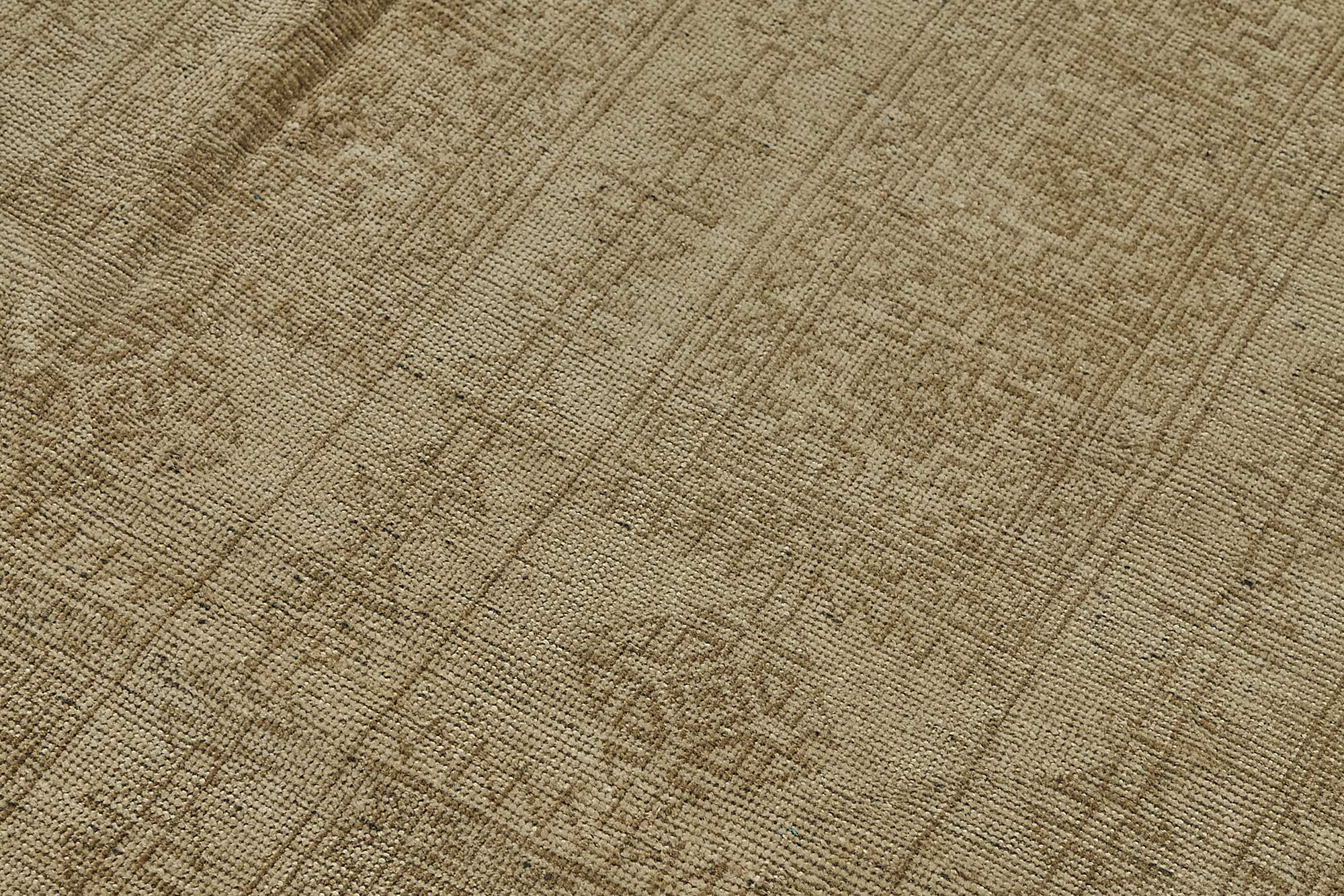 6x9 Beige Antique Afghan Kunduz Rug - 50139