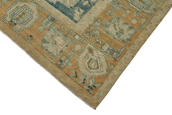 7x10 Beige Antique Persian Bakthiari Rug - 50145