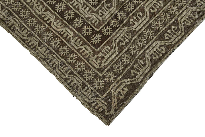 5x14 Beige Antique Caucasian Runner Rug - 50148