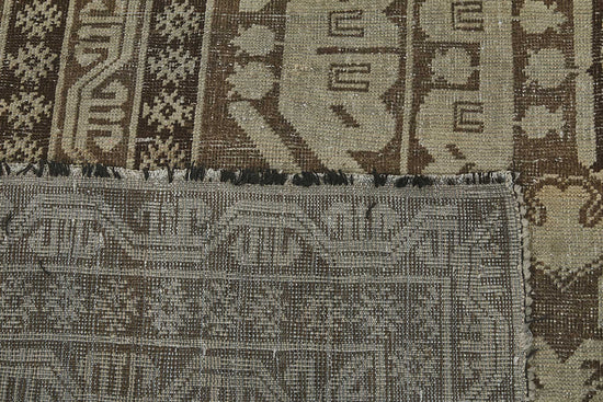 5x14 Beige Antique Caucasian Runner Rug - 50148