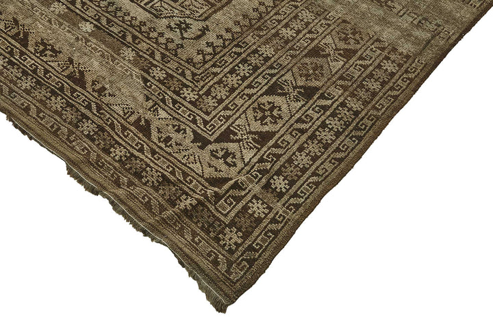 9x10 Beige Antique Ensari Turkmen Rug - 50149