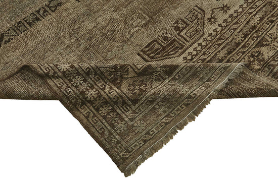 9x10 Beige Antique Ensari Turkmen Rug - 50149