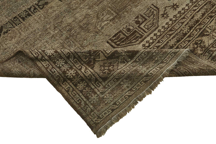 9x10 Beige Antique Ensari Turkmen Rug - 50149