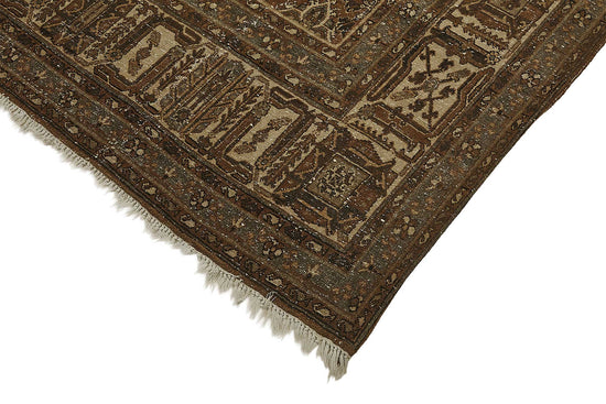 8x11 Beige Antique Persian Joshagan Rug - 50151