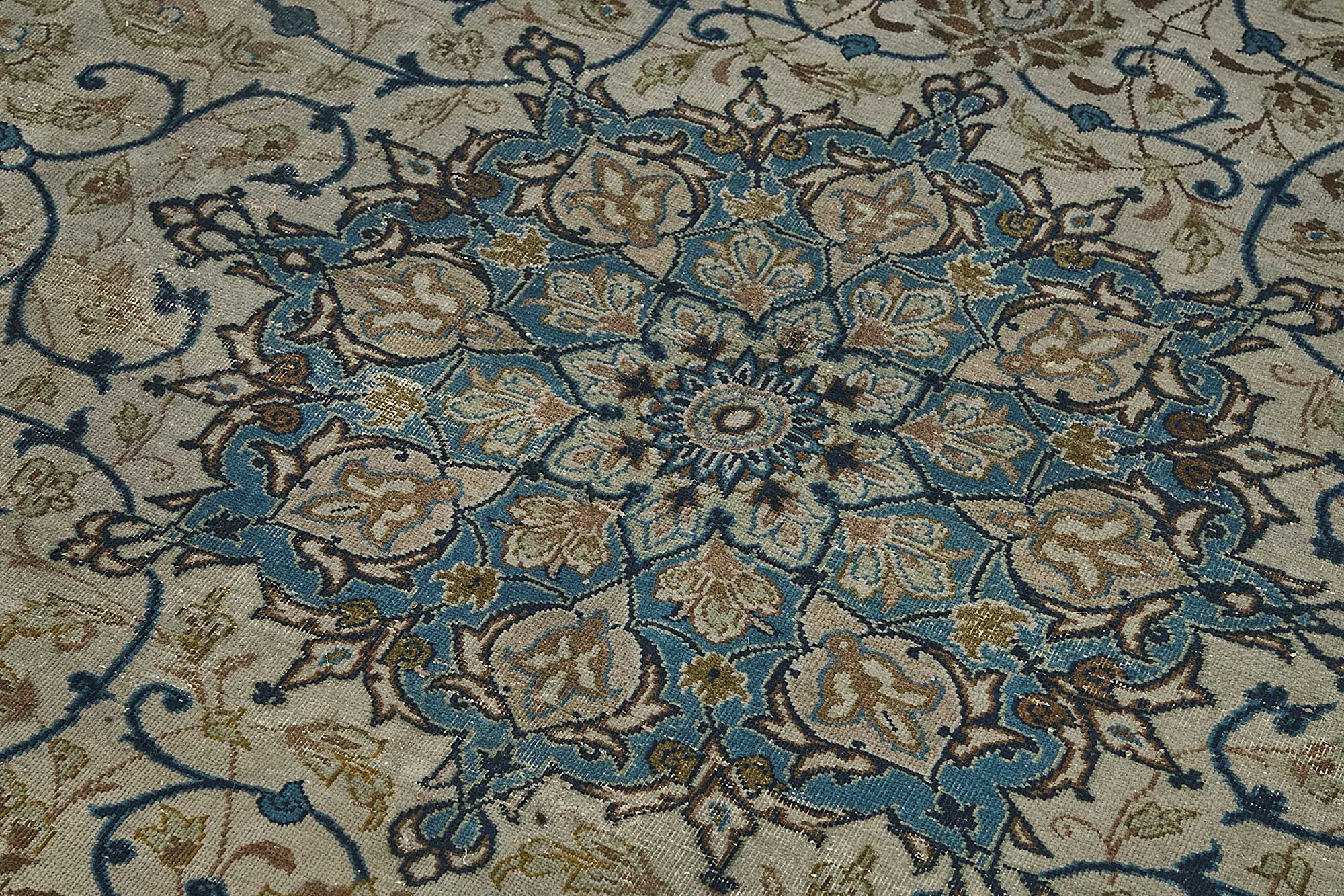 5x9 Beige Vintage Large Area Rug - 50162