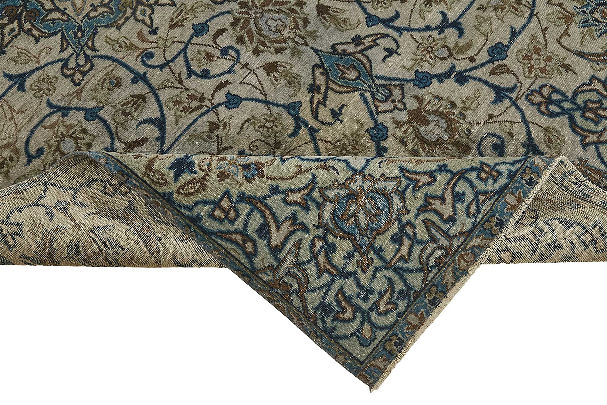 5x9 Beige Vintage Large Area Rug - 50162
