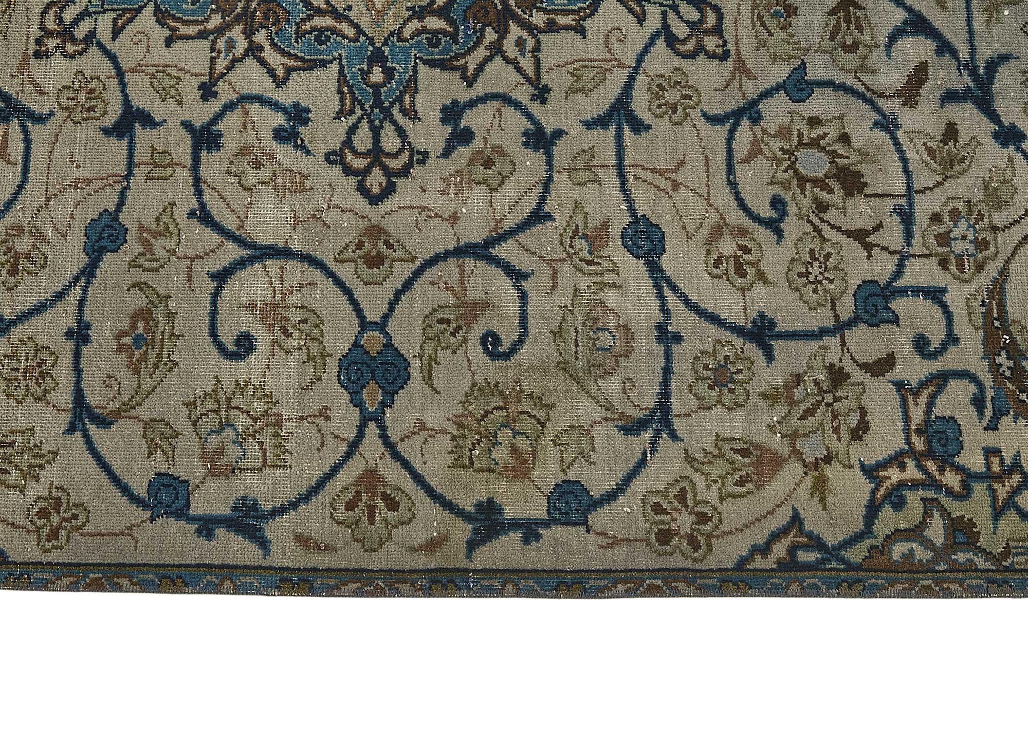 5x9 Beige Vintage Large Area Rug - 50162