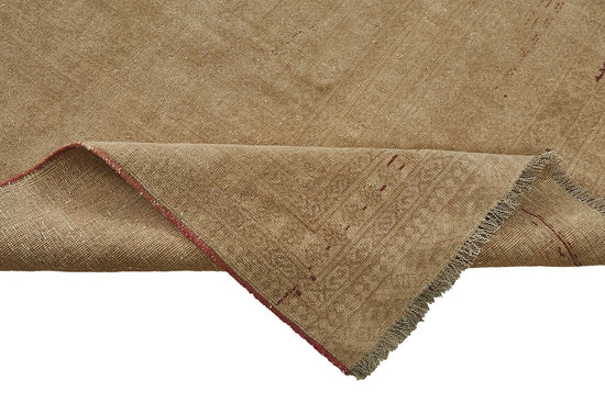 10x12 Beige Vintage Large Area Rug - 50163