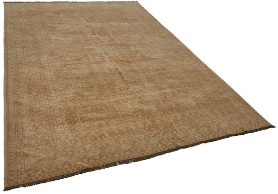 7x10 Beige Vintage Large Area Rug - 50168