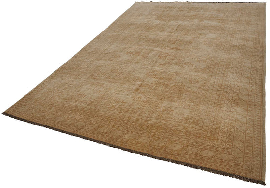 7x10 Beige Vintage Large Area Rug - 50168