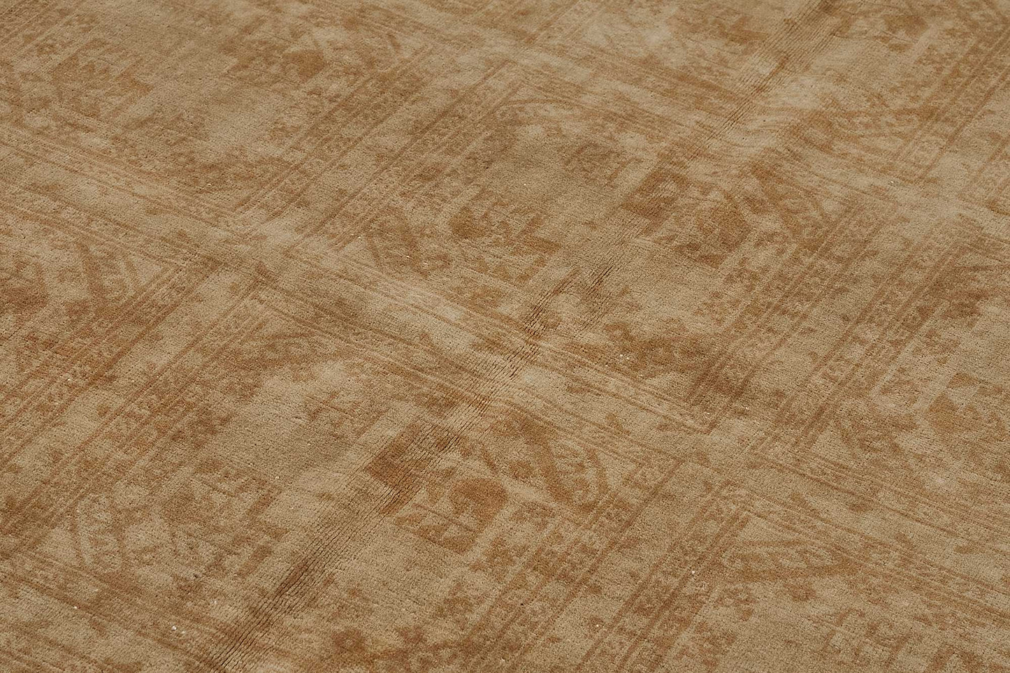 7x10 Beige Vintage Large Area Rug - 50168
