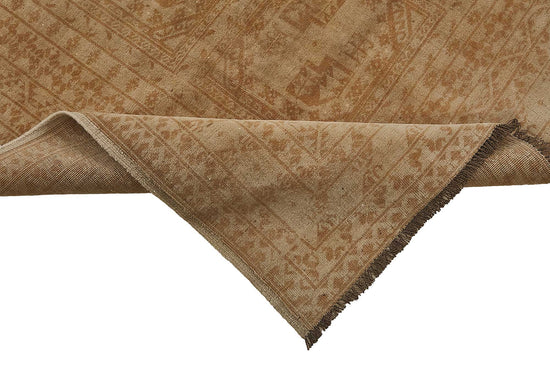 7x10 Beige Vintage Large Area Rug - 50168