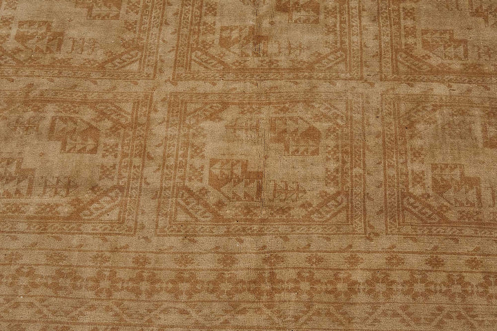 7x10 Beige Vintage Large Area Rug - 50168