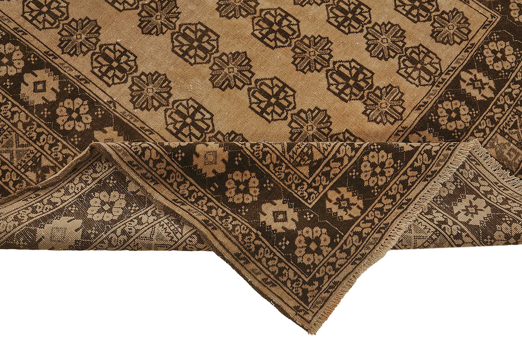 5x8 Beige Vintage Large Area Rug - 50169