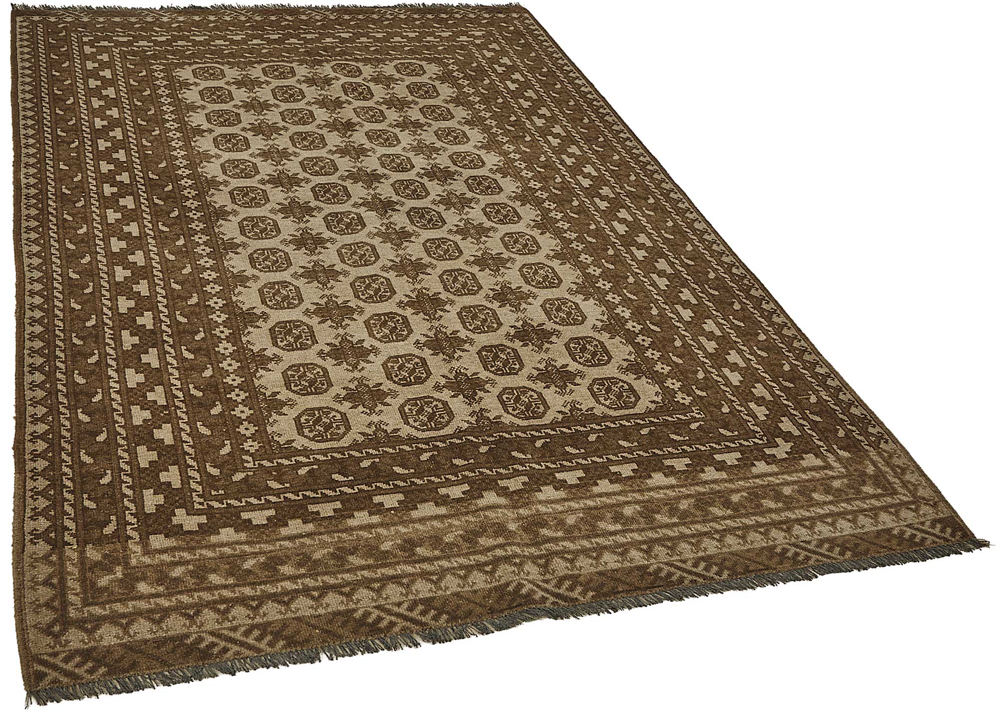 5x8 Beige Vintage Large Area Rug - 50170