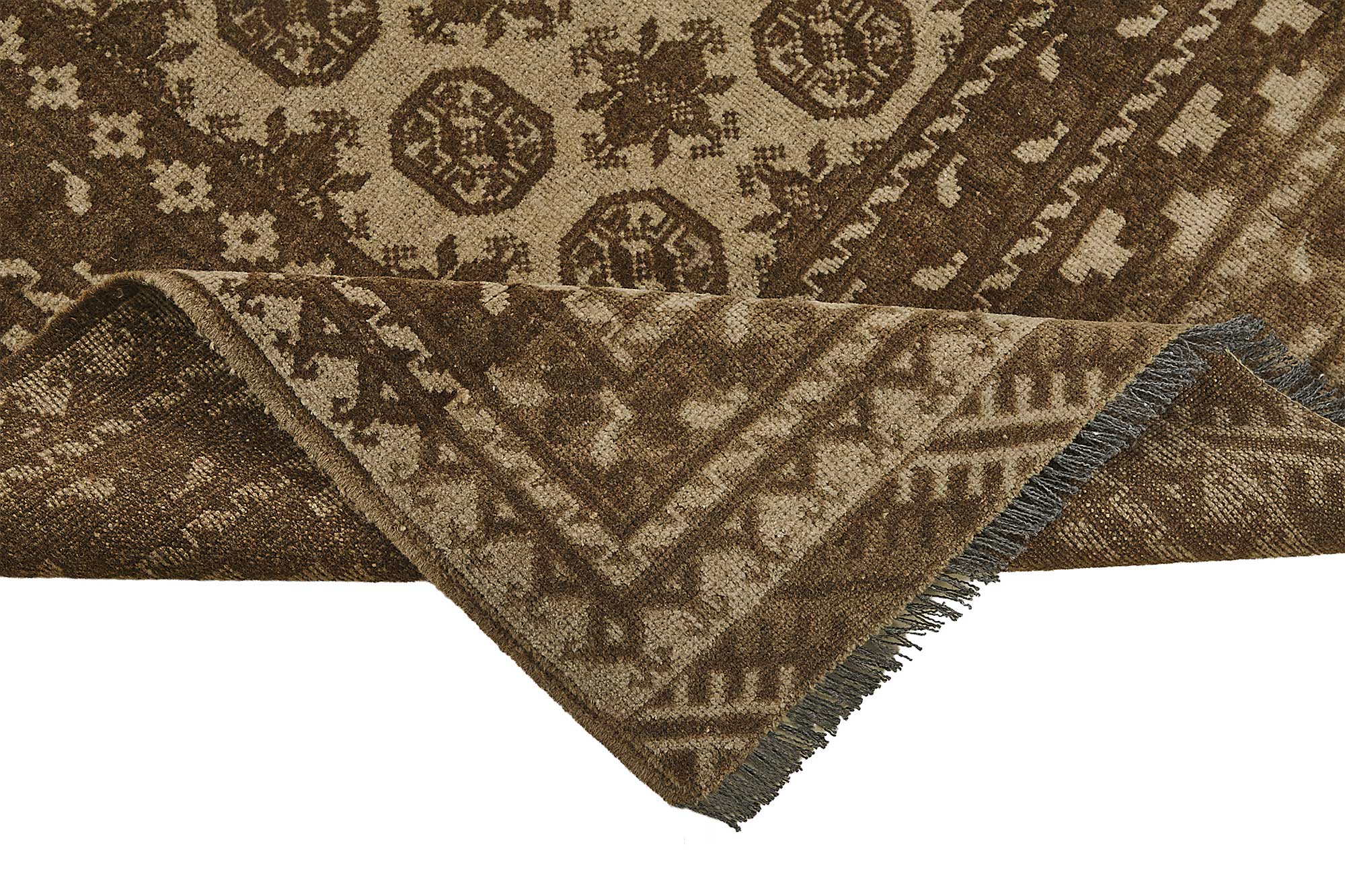 5x8 Beige Vintage Large Area Rug - 50170